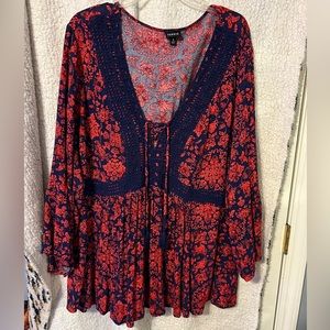 Torrid/ Size 3/ Baby doll Style Top